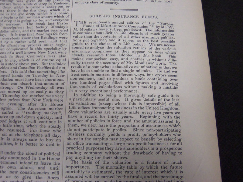 1906 SATURDAY REVIEW 2 BOUND VOLUMES - COMPLETE YR- PUBLISHED IN LONDON - R 1092