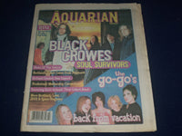 2001 JUNE 6-13 AQUARIAN WEEKLY NEWSPAPER - BLACK CROWES COVER - J 1177