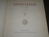 1955 ANTONELLO DA MESSINA BY STEFANO BOTTARI BOOK - GREAT PRINTS - I 705