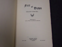 1939 FEET OF DAWN BY LILLIAN PARCELL HARDCOVER BOOK - KD 5830