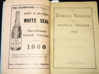 1906-1912 TRIBUNE ALMANAC LOT OF 7 - SOFTCOVER - KD 3409R