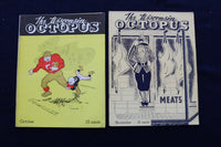 1940 THE WISCONSIN OCTOPUS MAGAZINE - UNIVERSITY OF WISCONSIN -LOT OF 6 - O 3398