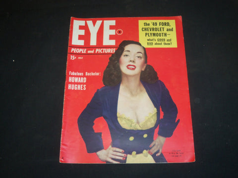 1949 JULY EYE MAGAZINE -VOL 1 NO. 2- LISA KIRK COVER, PHOTOS & ARTICLES- ST 5324