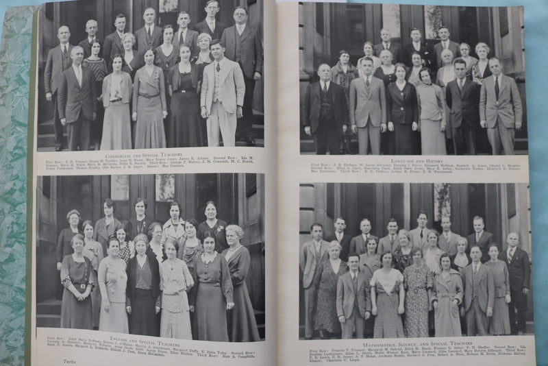 1933 THE BREIDIN COUGLIN HIGH SCHOOL YEARBOOK - WILKES-BARRE, PA - YB 3595