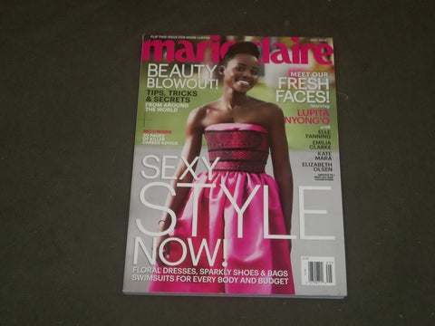 2014 MAY MARIE CLAIRE MAGAZINE - LUPITA NYONG'O DUAL COVERS - B 3366