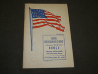 1943 NOV 27 YOUR NEIGHBORHOOD SERVICEMENS BENEFIT DANCE PROGRAM - J 3538