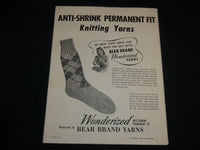 1946 BEAR BRAND HAND KNITS FOR CHILDREN SOFTCOVER VOLUME NO. 331 - J 6737