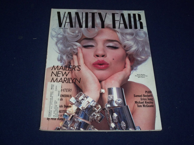 1986 APRIL VANITY FAIR MAGAZINE - KATE MAILER - SP 4312