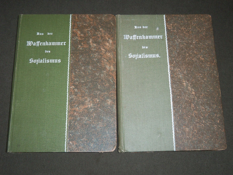 1903-1905 AUS DER WAFFENKAMMER DES SOZALISMUS VOLUMES LOT OF 4 - KD 38