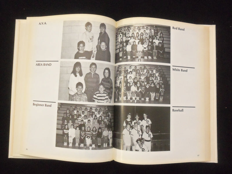 1989 IMPRESSIONS PEQUANNOCK VALLEY SCHOOL YEARBOOK- POMPTON PLAINS, NJ - YB 3167