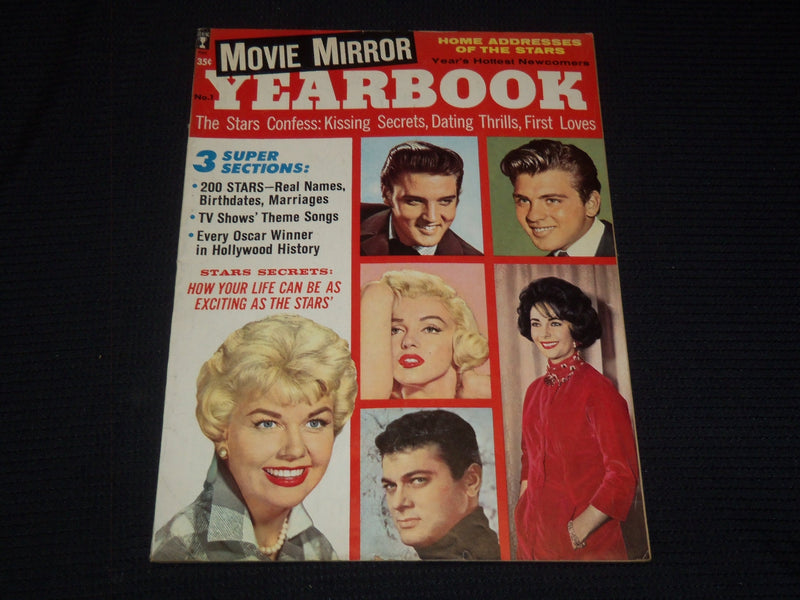 1960 NO. 1 MOVIE MIRROR YEARBOOK MAGAZINE - MARILYN MONROE COVER - E 16219