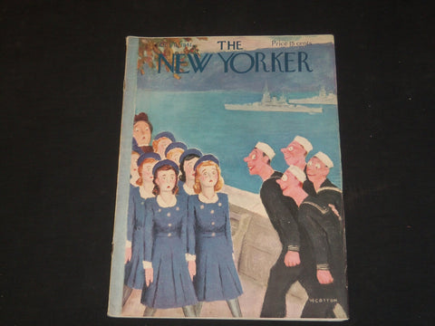 1941 OCTOBER 11 THE NEW YORKER MAGAZINE - ILLUSTRATED COVER - NY 46