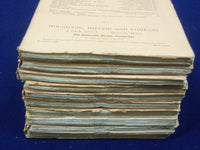 1906 THE ATLANTIC MONTHLY MAGAZINE LOT OF 10 - NICE STORIES & ARTICLES - WR 334