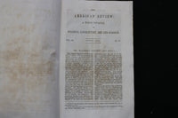 1846 APRIL THE AMERICAN REVIEW - A WHIG JOURNAL - TYPEE - MELVILLE - K 2395