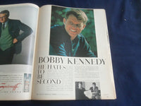 1963 MAY 21 LOOK MAGAZINE - BOBBY KENNEDY: HE HATES TO BE SECOND - LK 76