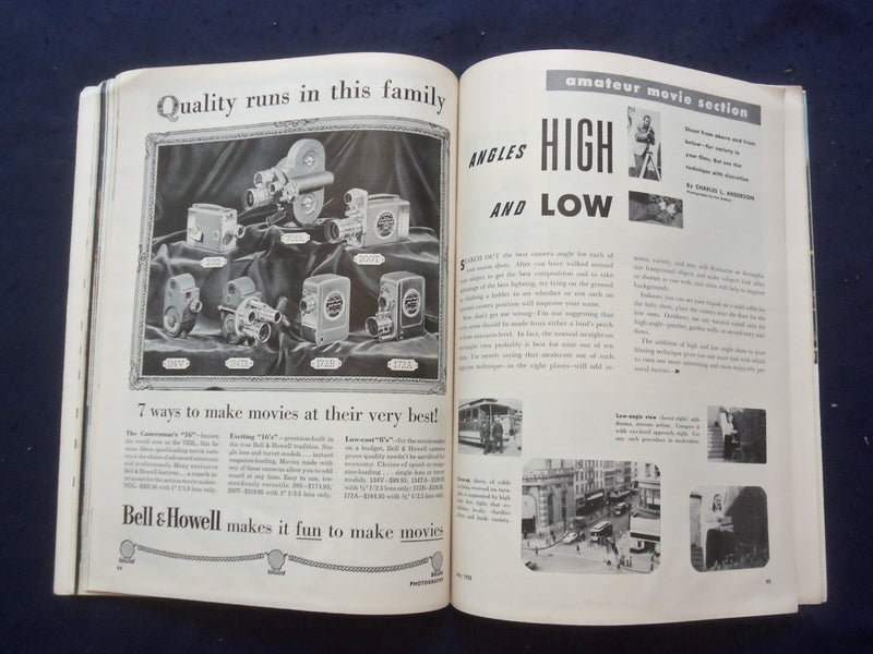 1953 JULY PHOTOGRAPHY MAGAZINE - PHILIPE HALSMAN - ABC'S OF COLOR - SP 4781J