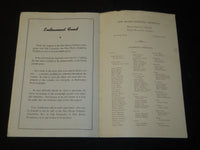 1941-1942 NEW HAVEN SYMPHONY ORCHESTRA FIRST CONCERT PROGRAM - J 5465