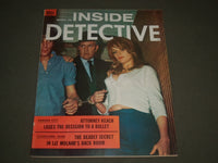 1963 MARCH INSIDE DETECTIVE MAGAZINE - LIZ MOLNAR'S BACK ROOM SECRET - SP 8100