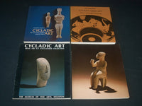 1979-1985 N. P. GOULANDIS COLLECTION BOOK LOT OF 4 & 2 INVITATIONS - KD 4582