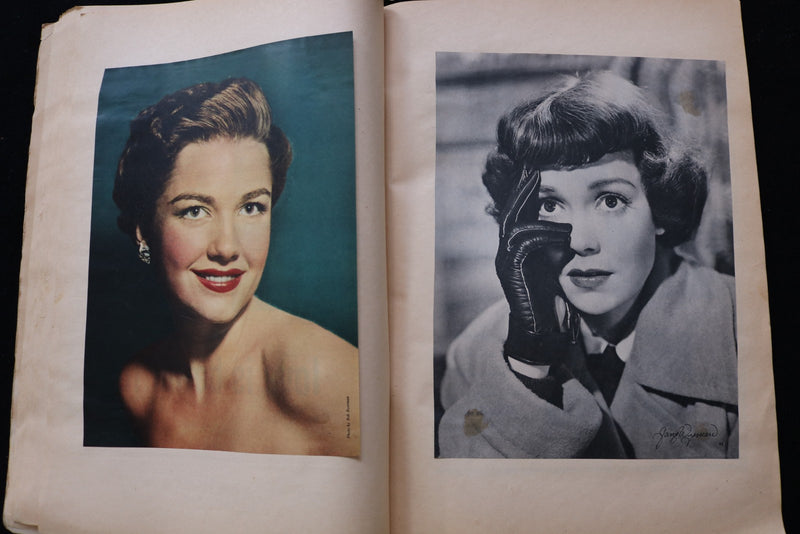 1950'S MOVIE STARS SCRAPBOOK - SHIRLEY TEMPLE - BARBARA STANWYCK - E 24944