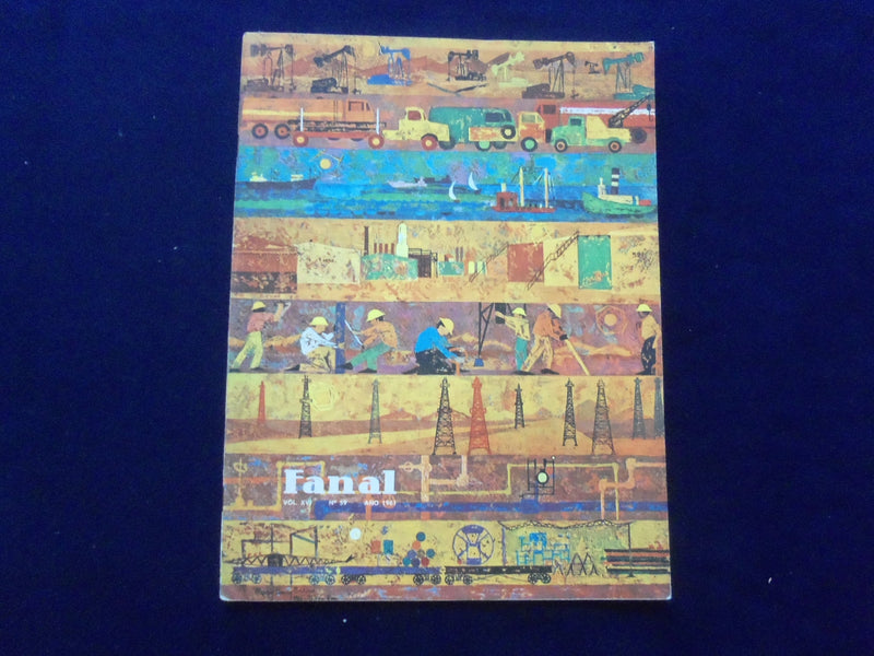 1961 FANAL MAGAZINE - SPANISH TEXT - VOLUME XVI, NUMBER 59 - NICE COVER - K 147