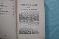 1929 FISHING FOR SALMON HARDCOVER BOOK BY CYRIL D. MARSON - KD 9694