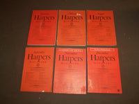 1931-33 HARPER'S MONTHLY MAGAZINE - LOT OF 10-STORIES & ILLUSTRATIONS - WR 1000E