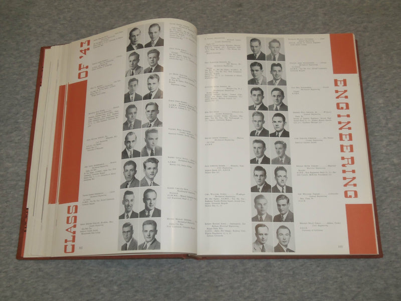 1943 THE UNIVERSITY OF ILLINOIS YEARBOOK - CHAMPAIGN-URBANA, ILLINOIS - YB 2057