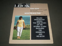 1967 APRIL 4 LOOK MAGAZINE - JACQUELINE KENNEDY COVER - SP 9584