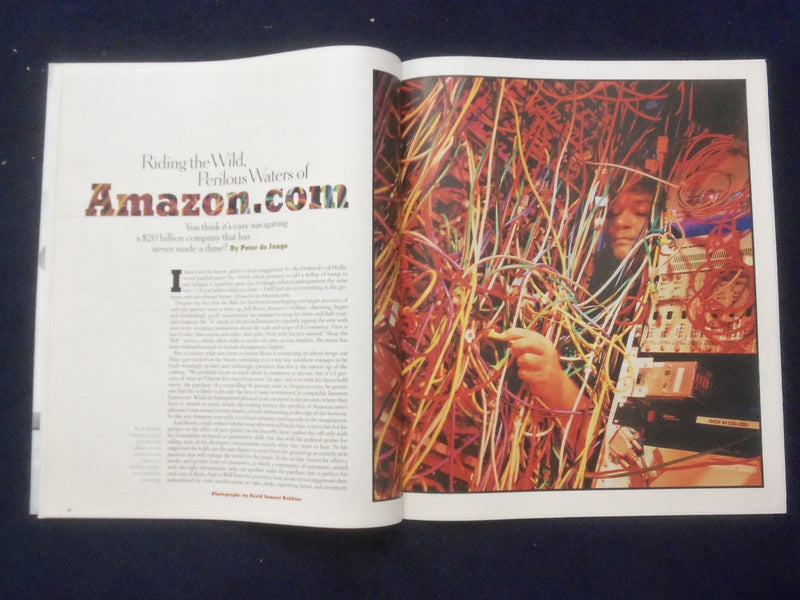 1999 MARCH 14 THE NEW YORK TIMES MAGAZINE -AMAZON.COM, EARTH'S BIGGEST- ST 1952N