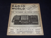 1928 OCTOBER 6 RADIO WORLD MAGAZINE NICE ELECTRONICS COVERS & ADS - E 2818
