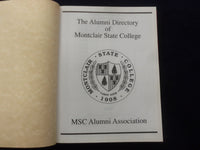 1992 THE ALUMNI DIRECTORY OF MONTCLAIR STATE COLLEGE HARDCOVER BOOK - KD 8719