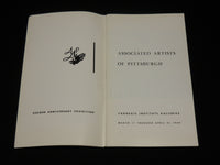 1960-1967 THE ASSOICATED ARTISTS OF PITTSBURGH CARNEGIE LOT OF 5 - O 2366H