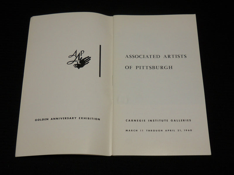 1960-1967 THE ASSOICATED ARTISTS OF PITTSBURGH CARNEGIE LOT OF 5 - O 2366H