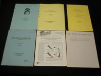 1980'S-1990'S ENVIRONMENAL LITERATURE LOT OF REPORTS - O 2540