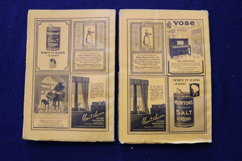 1923-1925 SCRIBNER'S MAGAZINE - LOT OF 10 - O 3487