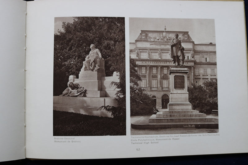 1928 WIEN-DEUTSCHEN SANGERBUNDESFESTES HARDCOVER BOOK - GERMAN TEXT - KD 9453