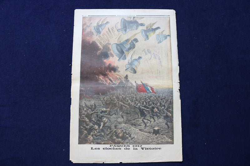 1917 APR 8 LE PETIT JOURNAL SUPPLEMENT ILLUSTRE MAGAZINE - GEN. BELIN - NP 8804