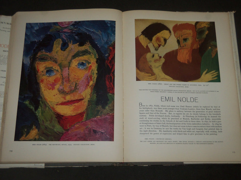 1950 PAINTING - COLOUR - HISTORY OF MODERN PAINTING BOOK - NICE PHOTOS- KD 1350G