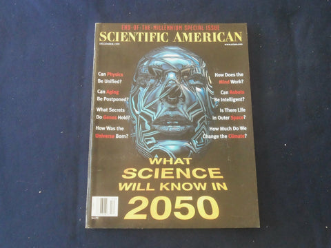 1999 DEC SCIENTIFIC AMERICAN MAGAZINE- WHAT SCIENCE WILL KNOW IN 2050 - ST 4938W
