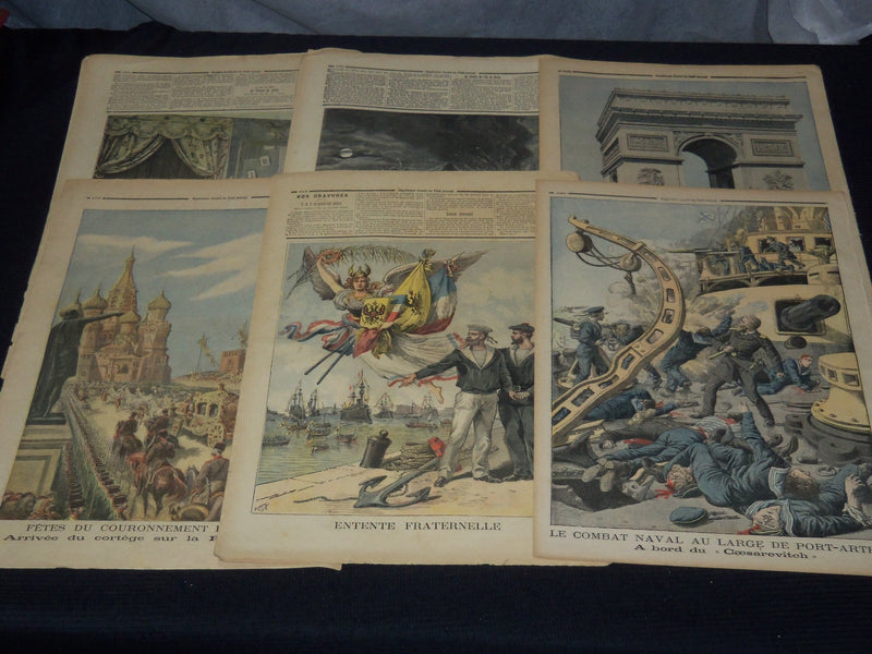 1890'S LE PETIT JOURNAL SUPPLEMENT ILLUSTRE MAGAZINES HUGE LOT OF 400+ - #4
