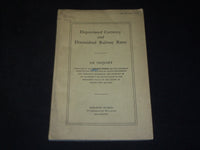 1909 DEPRECIATED CURRENCY AND DIMINISHED RAILWAY RATES - J 5422
