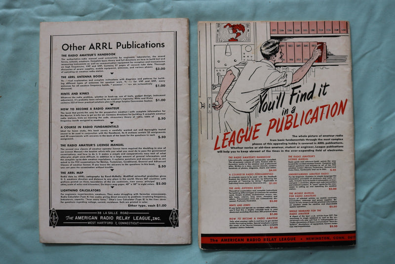 1951-1963 LEARNING THE RADIOTELEGRAPH CODE - LOT OF 2 - SOFTCOVER BOOKS - K 3264