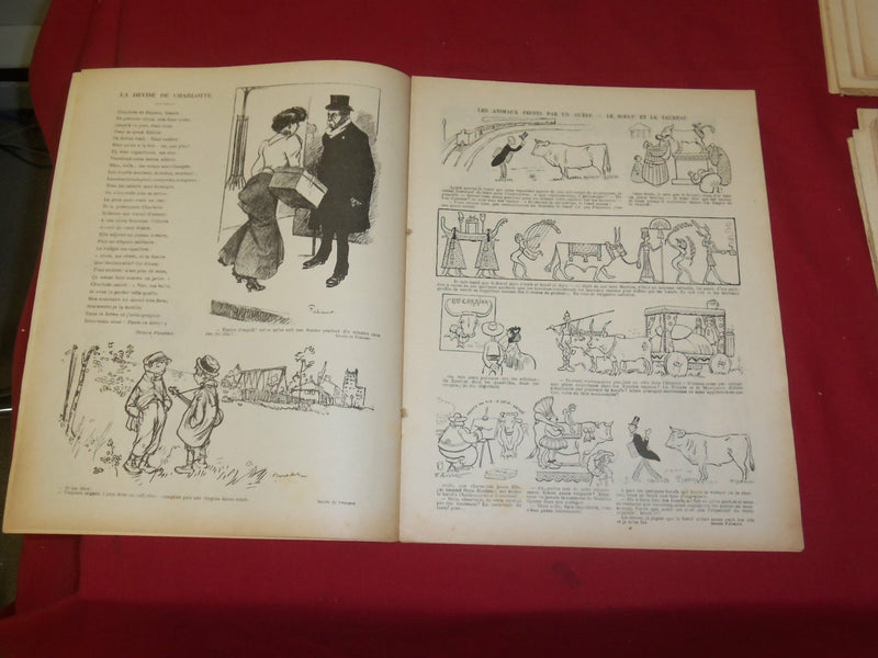 1907 MAR 30 LE RIRE MAGAZINE-NOUVELLE SERIE #217-LE MONDE OU L'ON S'ENNUE-FR1580