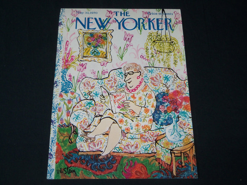 1970 MAY 30 NEW YORKER MAGAZINE FRONT COVER ONLY - GREAT ART FOR FRAMING