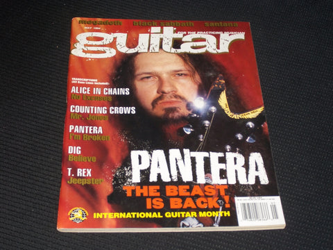 1994 MAY GUITAR FOR THE PRACTICING MUSICIAN MAGAZINE - PANTERA - E 316
