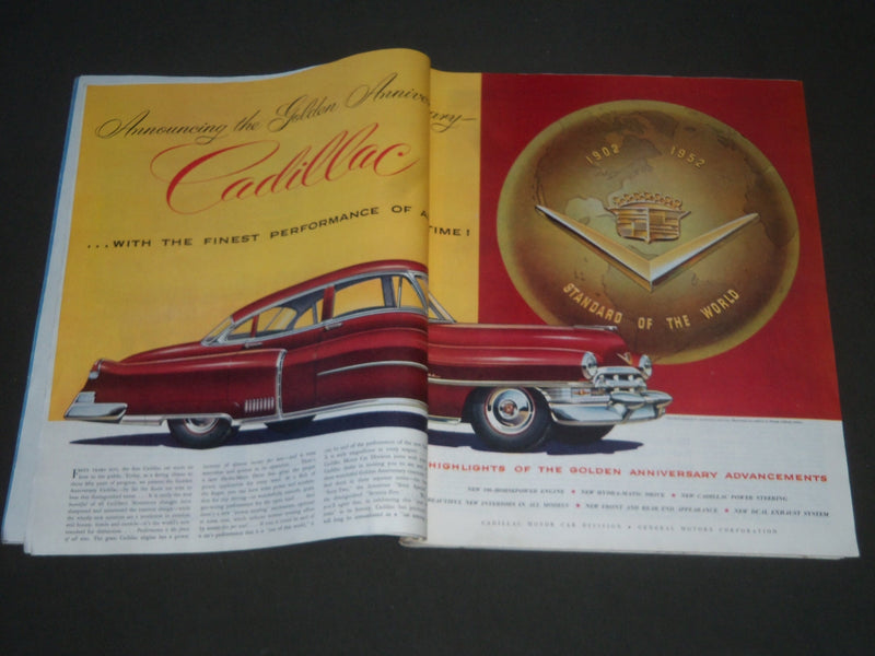 1952 JANUARY 26 THE SATURDAY EVENING POST MAGAZINE - ILLUSTRATED COVER - SP 1901