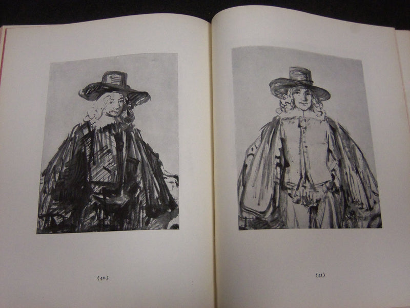 1919 REMBRANDT HANDZEICHNUNGEN GERMAN BOOK - NICE ILLUSTRATIONS - KD 66