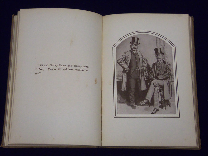 1916-1917 THE FOLYGRAFT & FAMBLY ALBUMS BY FRANK WING VOLUME LOT OF 2 - KD 3564