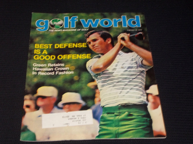 1979 FEBRUARY 16 GOLF WORLD MAGAZINE - AMY ALCOTT FRONT COVER - E 6621